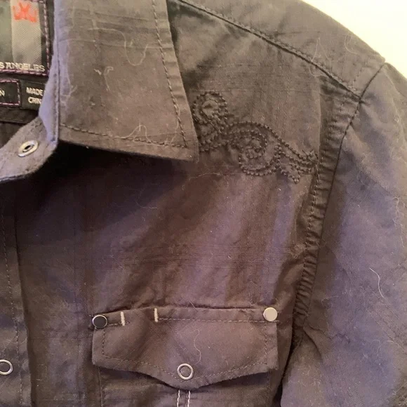 𝅺BOYS Western Shirt Sz 10/12 excellent condition - Picture 5 of 6